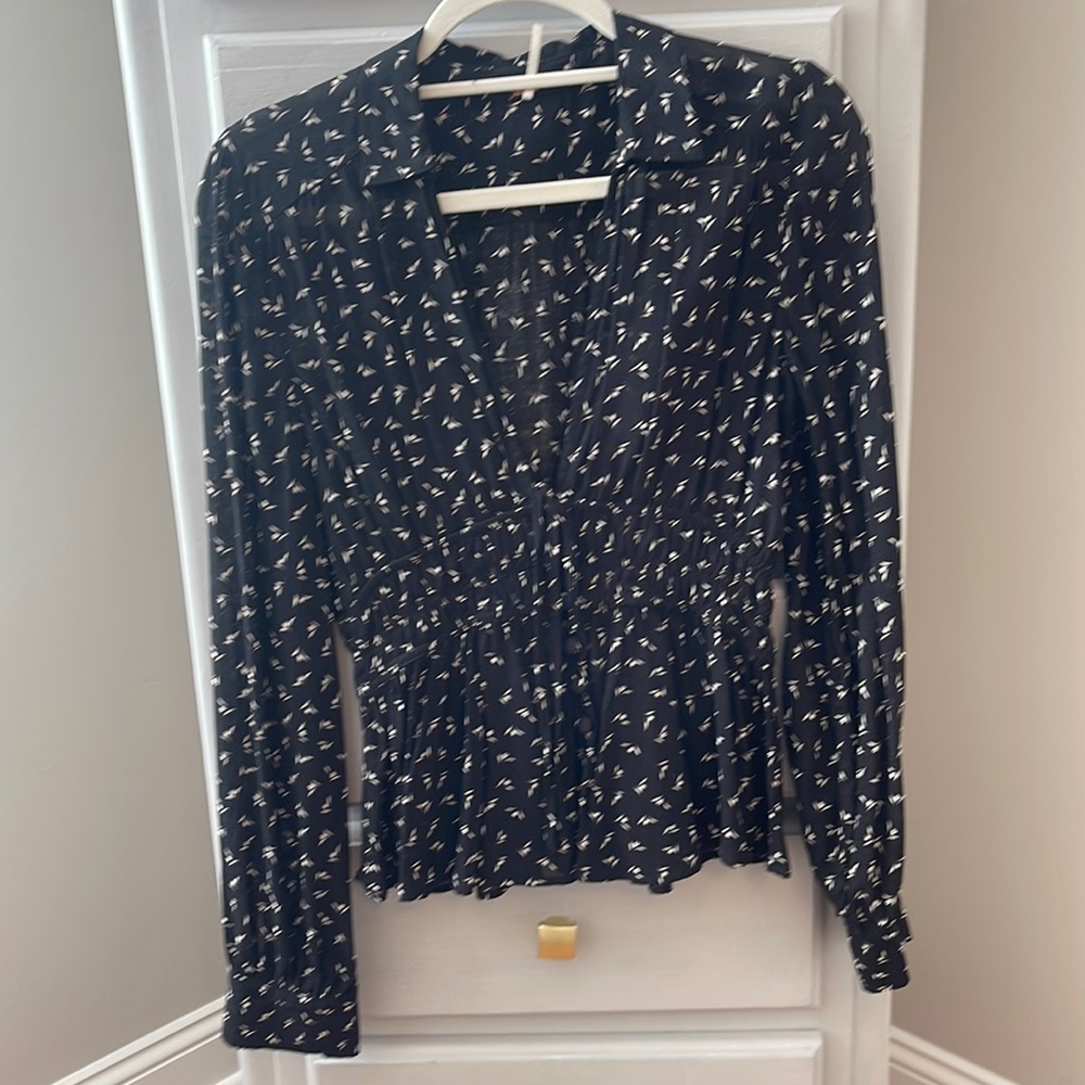 Free People Black Top